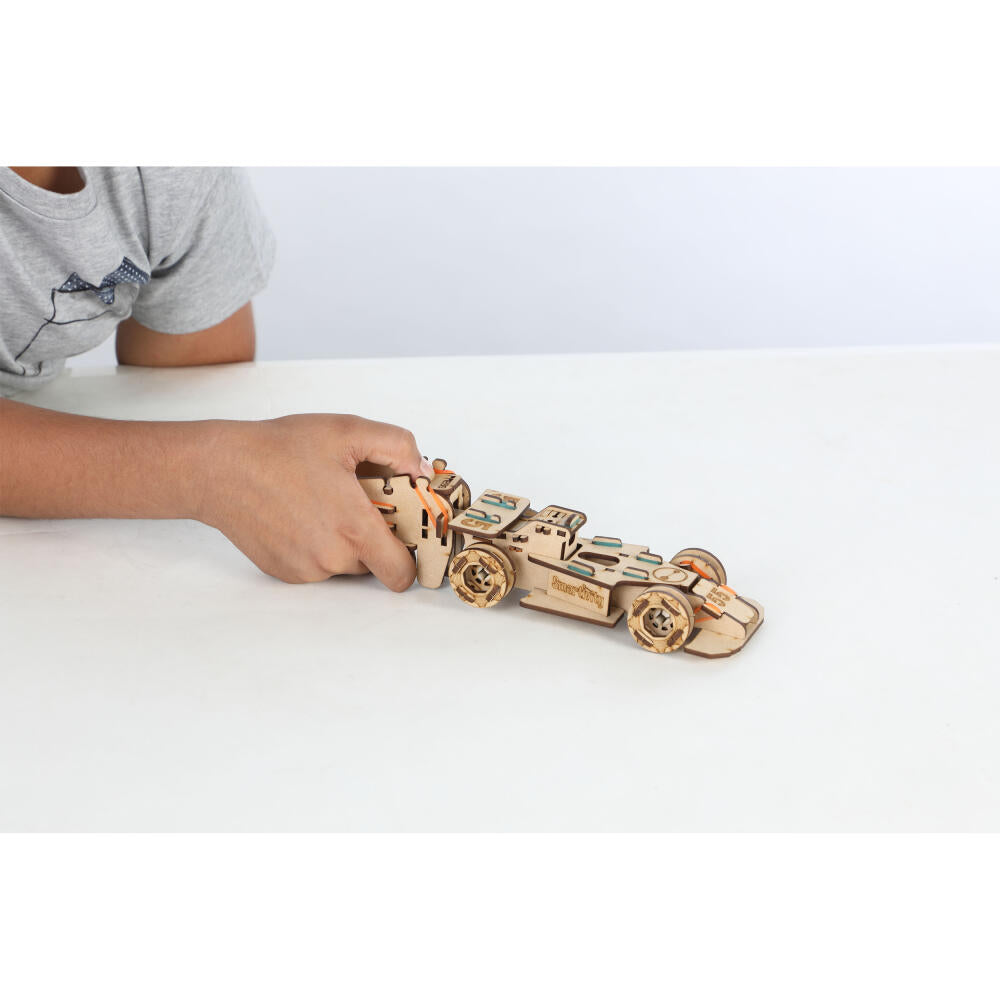 Smartivity Bausatz Speedster, Kinderspiel, Logikspiel, Lernspielzeug, ab 6 Jahren, Holz, STY 001