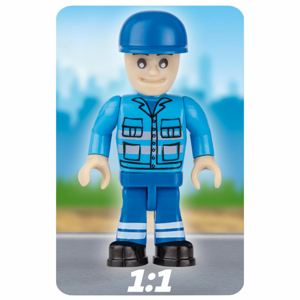 COBI Action Town Street Sweeper, Kehrmaschine, Straßenfeger, Straßenreinigung, Fahrzeug, Spielzeug, Konstruktionsbausteine, 215 Teile, 1784