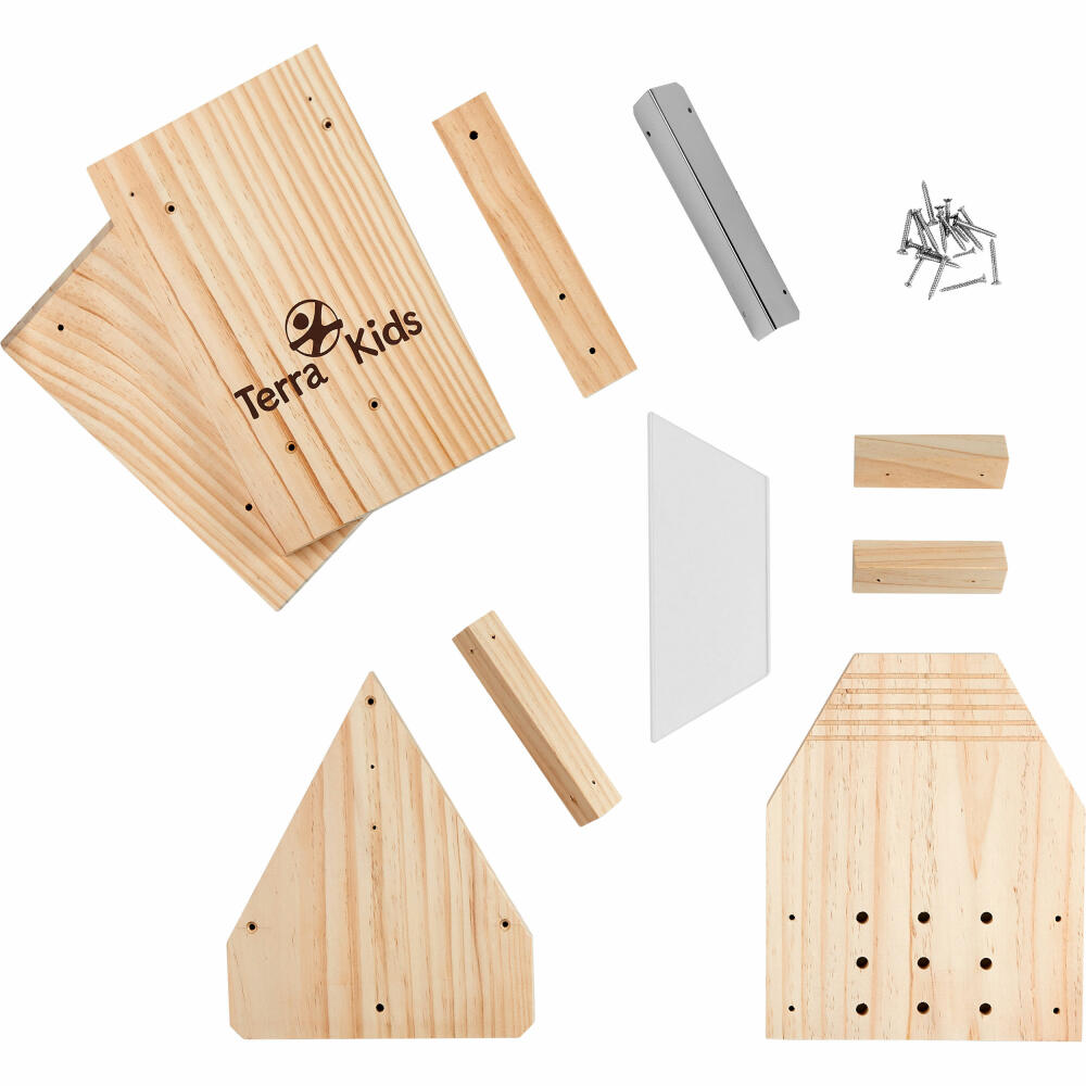 Terra Kids Squirrel Feeding House Kit, Outdoor Feeding House to Build Yourself, Ages 6 and Up, 1306914001
