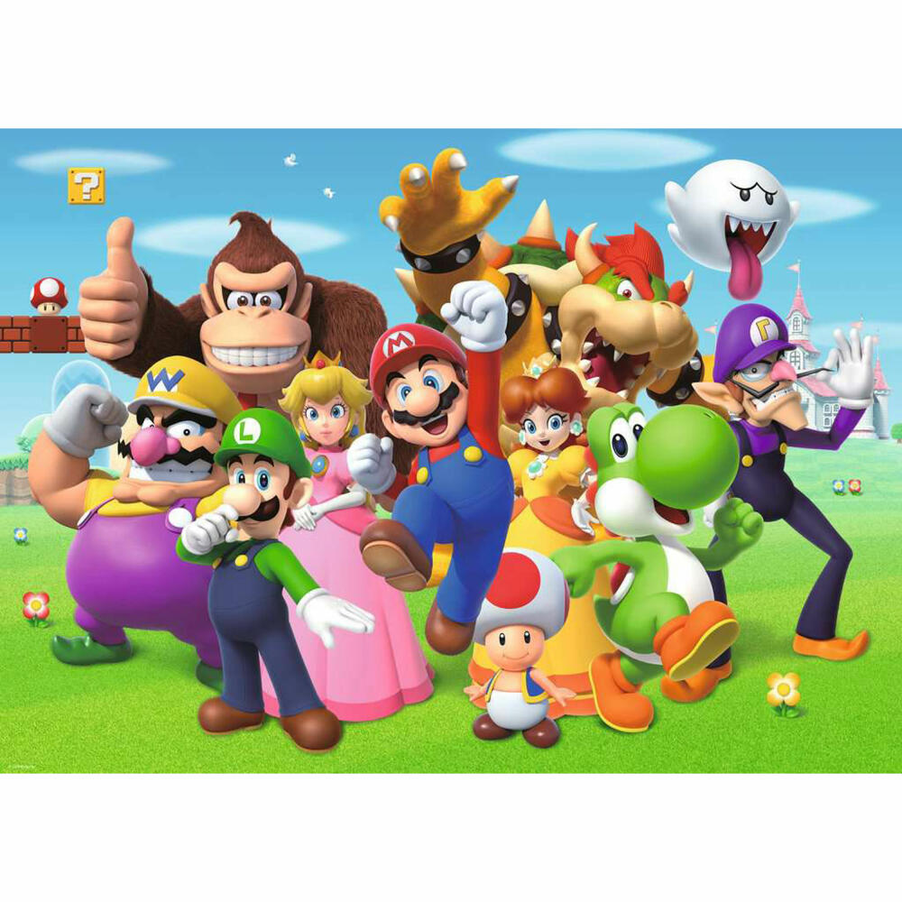 Ravensburger Puzzle Super Mario, Erwachsenenpuzzle, 1000 Teile, 12000455