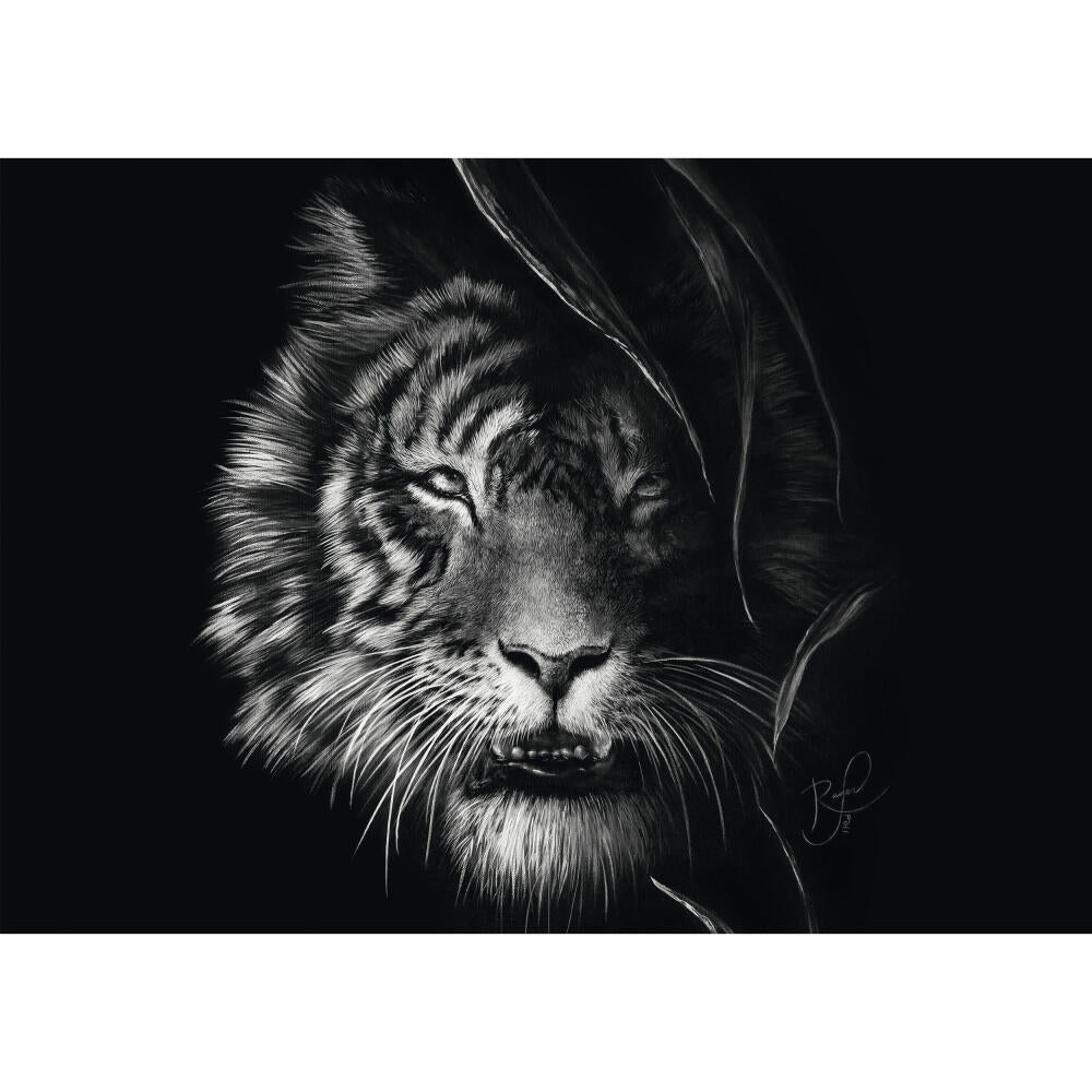 Schmidt Spiele Puzzle Wilderness Tiger Im Zeichen der Freiheit, Ashley Rader, Erwachsenenpuzzle, 1000 Teile, 58541