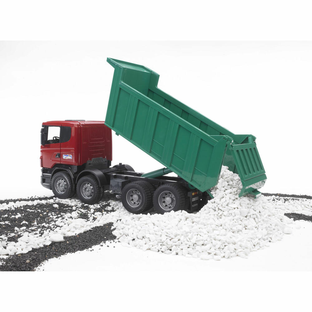 Bruder Scania R-Serie Kipp-LKW, Lastwagen, Modellfahrzeug, Modell Fahrzeug, Spielzeug, 3550