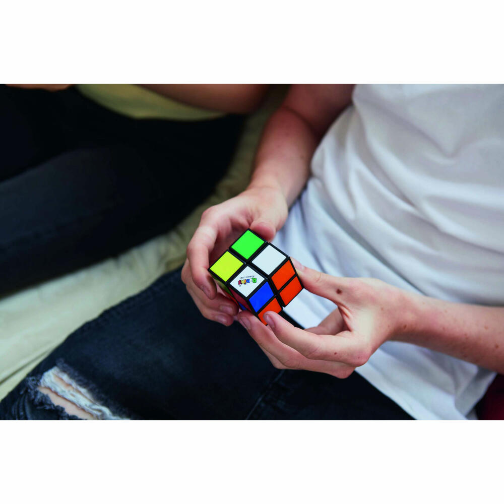 Ravensburger Rubiks Mini, family game, Rubik Cube, thinking game, strategy game, magic cube game, 76393