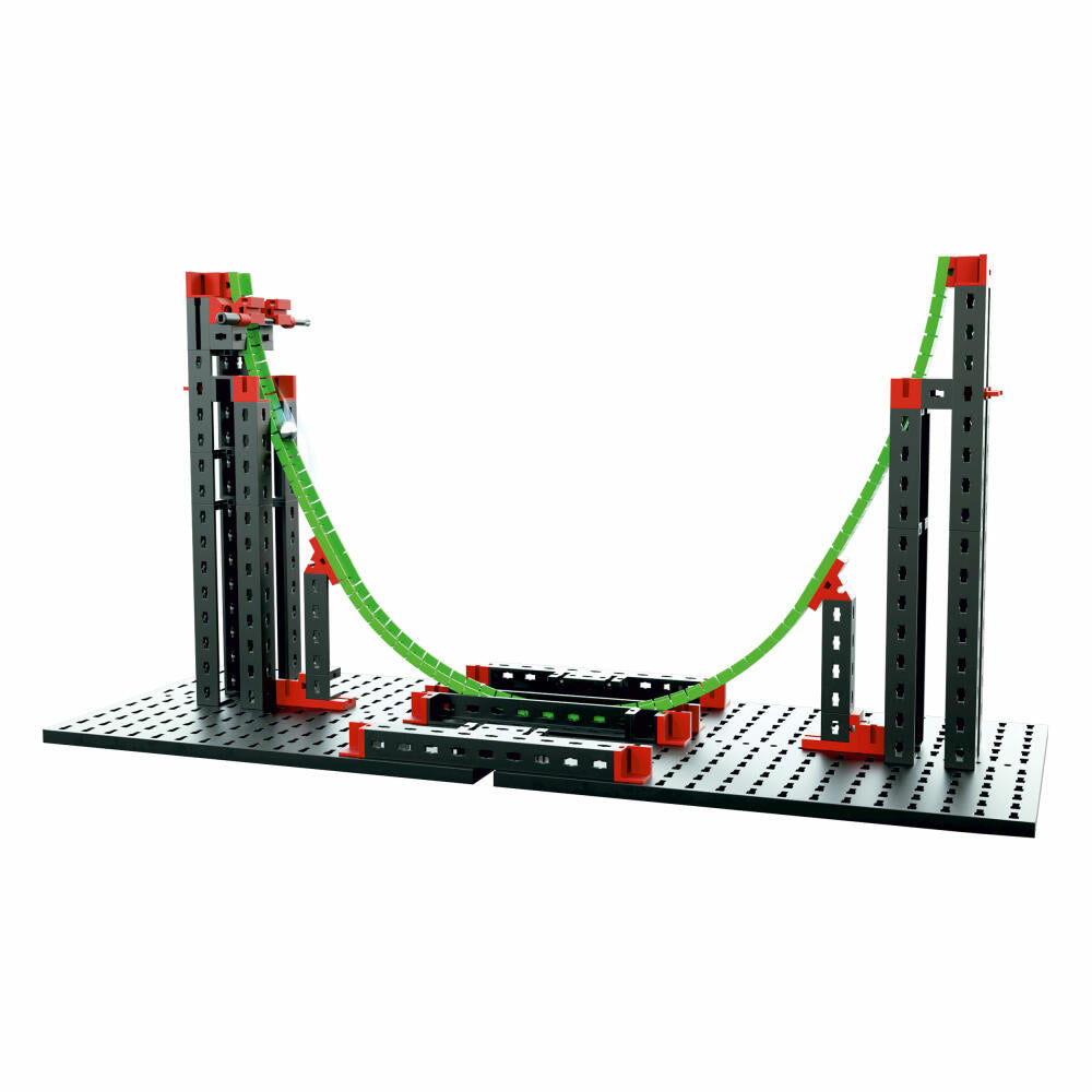 fischertechnik Profi Dynamic L2, 780-tlg., Rolling Action, Kugelbahn, Motorikspielzeug, Baukasten, 536621