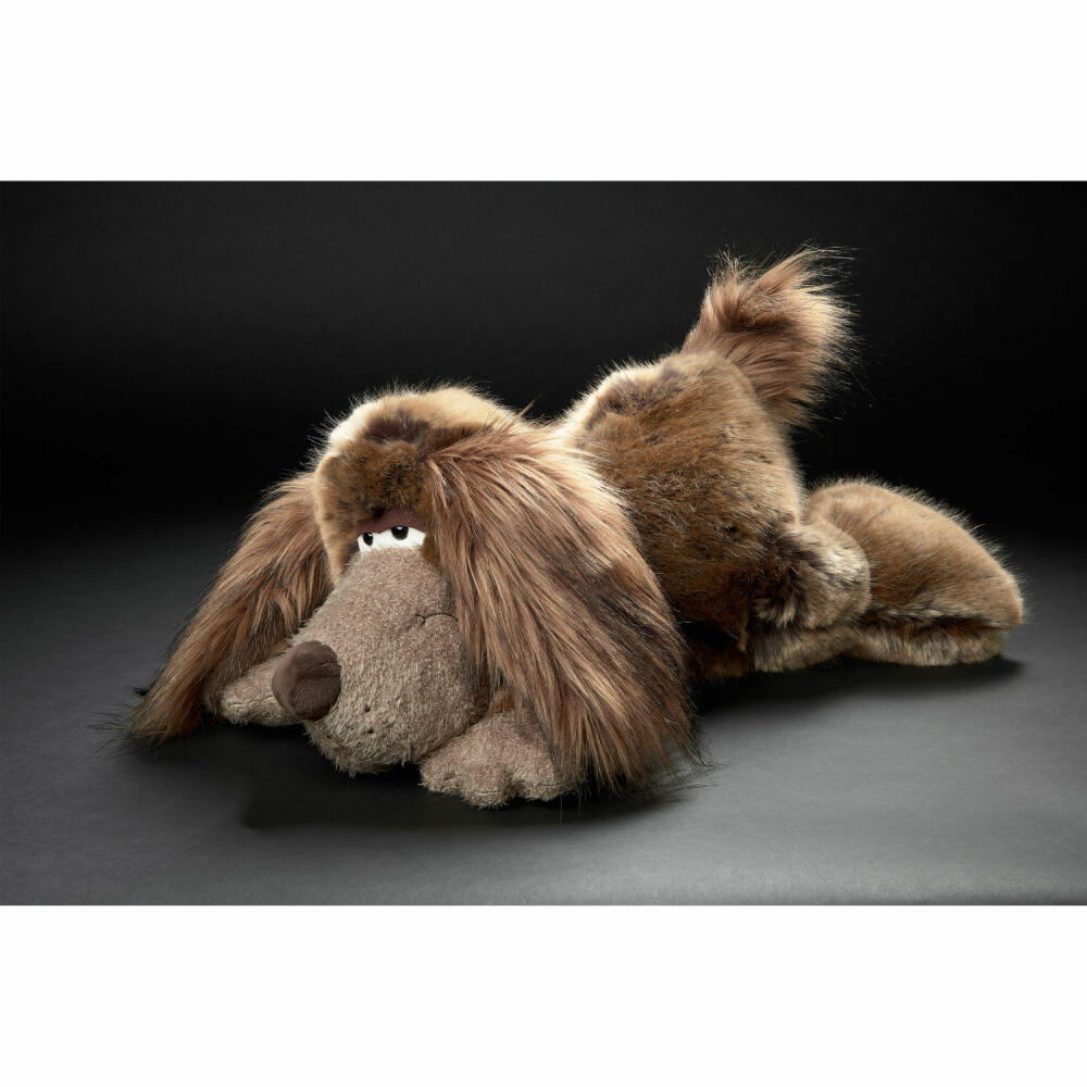 sigikid BEASTS cuddly toy dog Luri Laluri, plush toy, cuddly toy, cuddly animal, brown, 39629