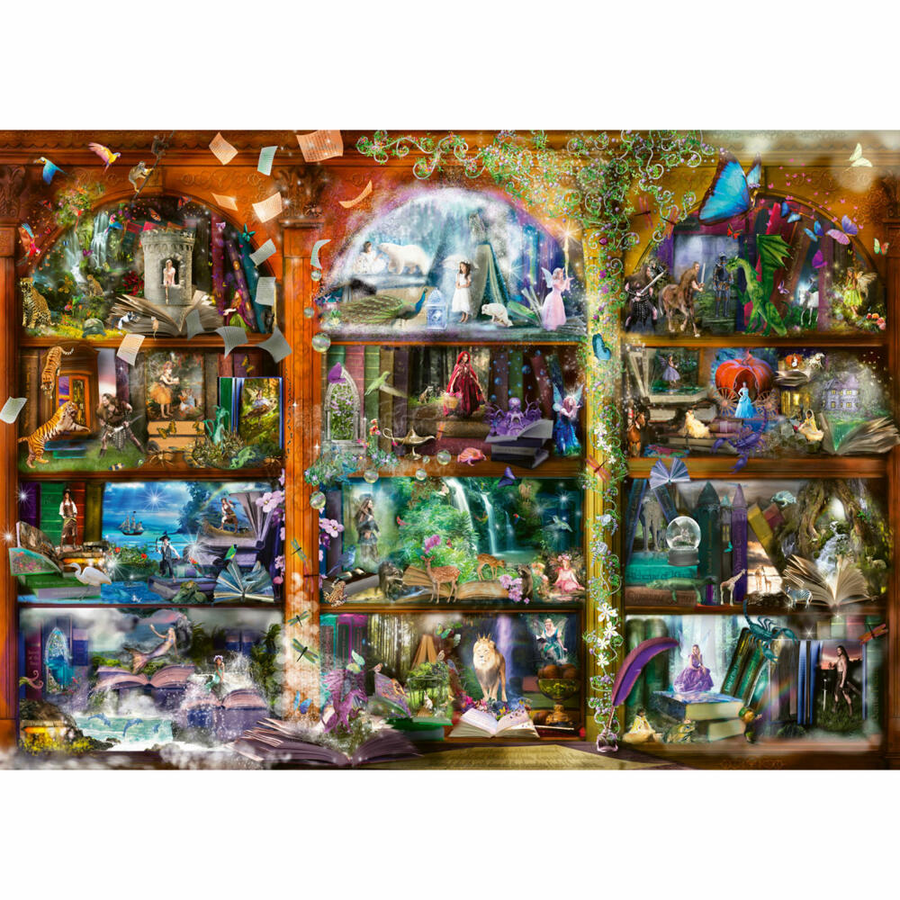 Schmidt Spiele Märchen-Zauber, Standard Puzzle, Erwachsenenpuzzle, 1000 Teile, 58964