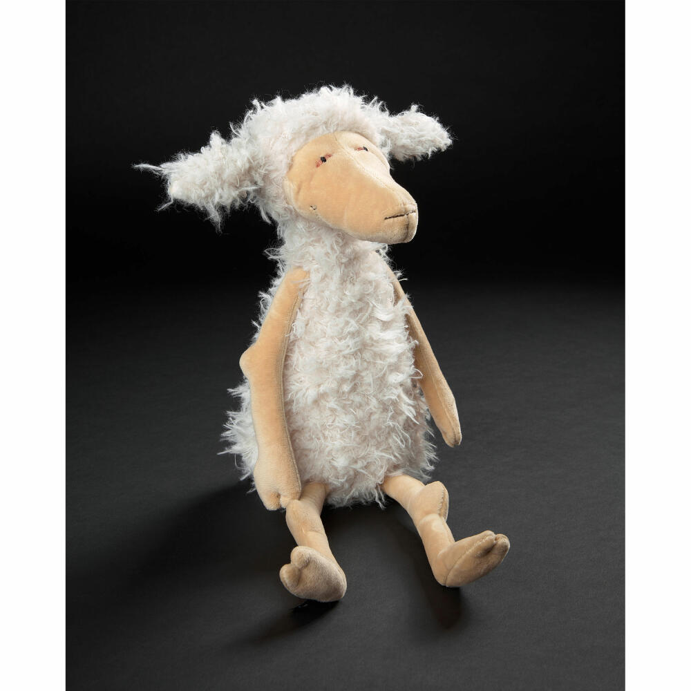 sigikid BEASTS Kuscheltier Schaf Is mir erstrecht schlecht, Plüschtier, Schmusetier, Kuschel Tier, Weiß / Beige, 39618