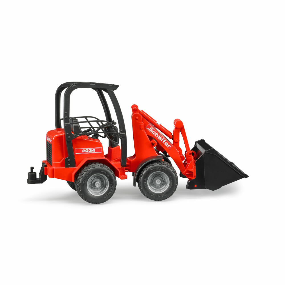Bruder Agriculture Schäffer Hoflader 2034, Wheel Loader, Model Vehicle, Model Vehicle, Toy, 02190