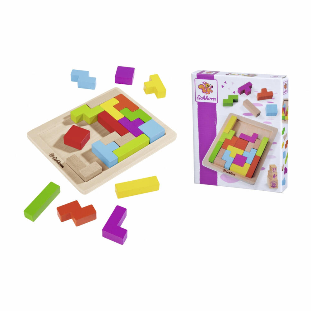 Eichhorn shape-laying game, skill game, puzzle, children's game, from 4 years, 100002467