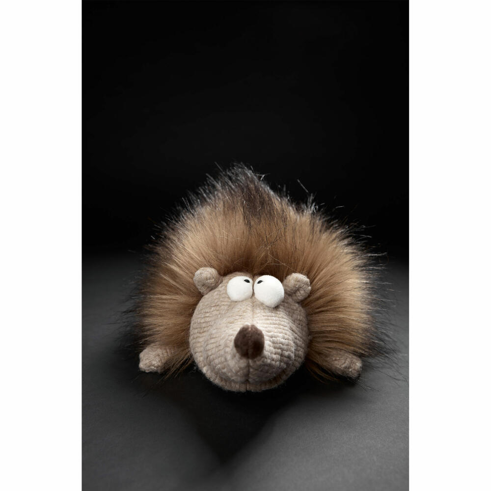 sigikid BEASTS cuddly toy hedgehog Harvey Harvest, plush toy, cuddly toy, cuddly animal, brown, 39620