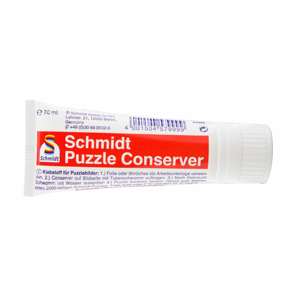Schmidt Spiele Tube, Puzzleconserver, Puzzlezubehör, 70 ml, 57999
