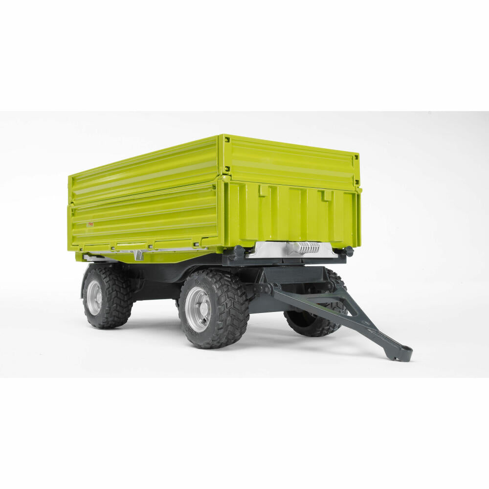 Bruder Agriculture Fliegl three-way tipping trailer, with clip-on side wall, model vehicle, model vehicle, toy, accessories, 02203