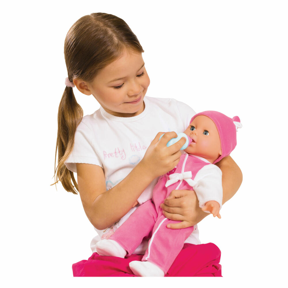 Simba My Love Laura Babysprache, Weichpuppe, Stoffpuppe, Spielzeug, Stoff, 29 cm, 105140488