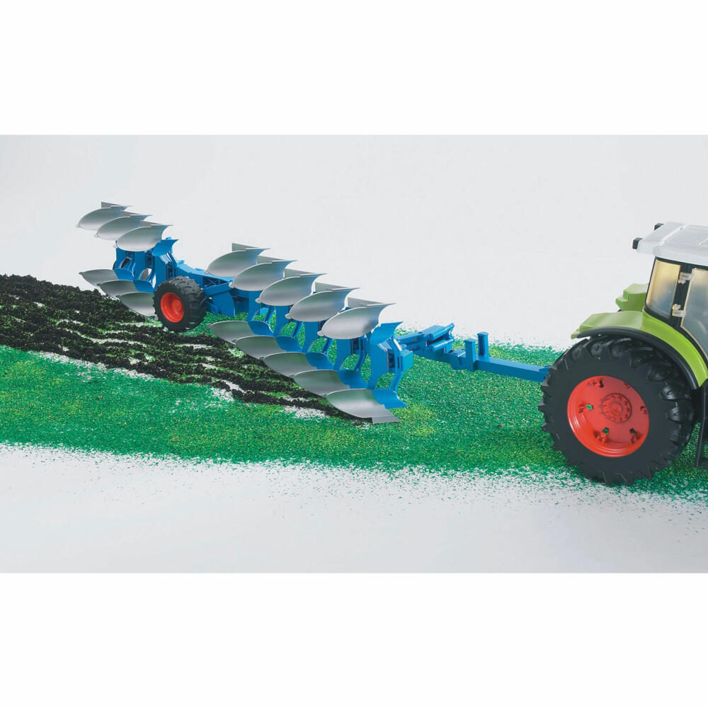 Bruder Agriculture LEMKEN semi-mounted reversible plough Vari-Titan, plough, model vehicle, model vehicle, toy, accessories, 02250