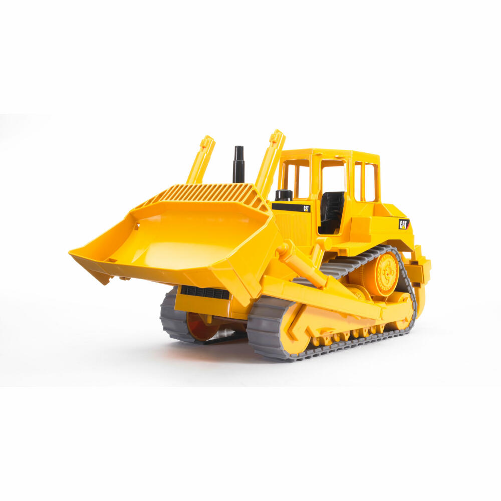 Bruder Baufahrzeuge Cat Bulldozer, Planierraupe, Kettendozer, Modellfahrzeug, Modell Fahrzeug, Spielzeug, 02422