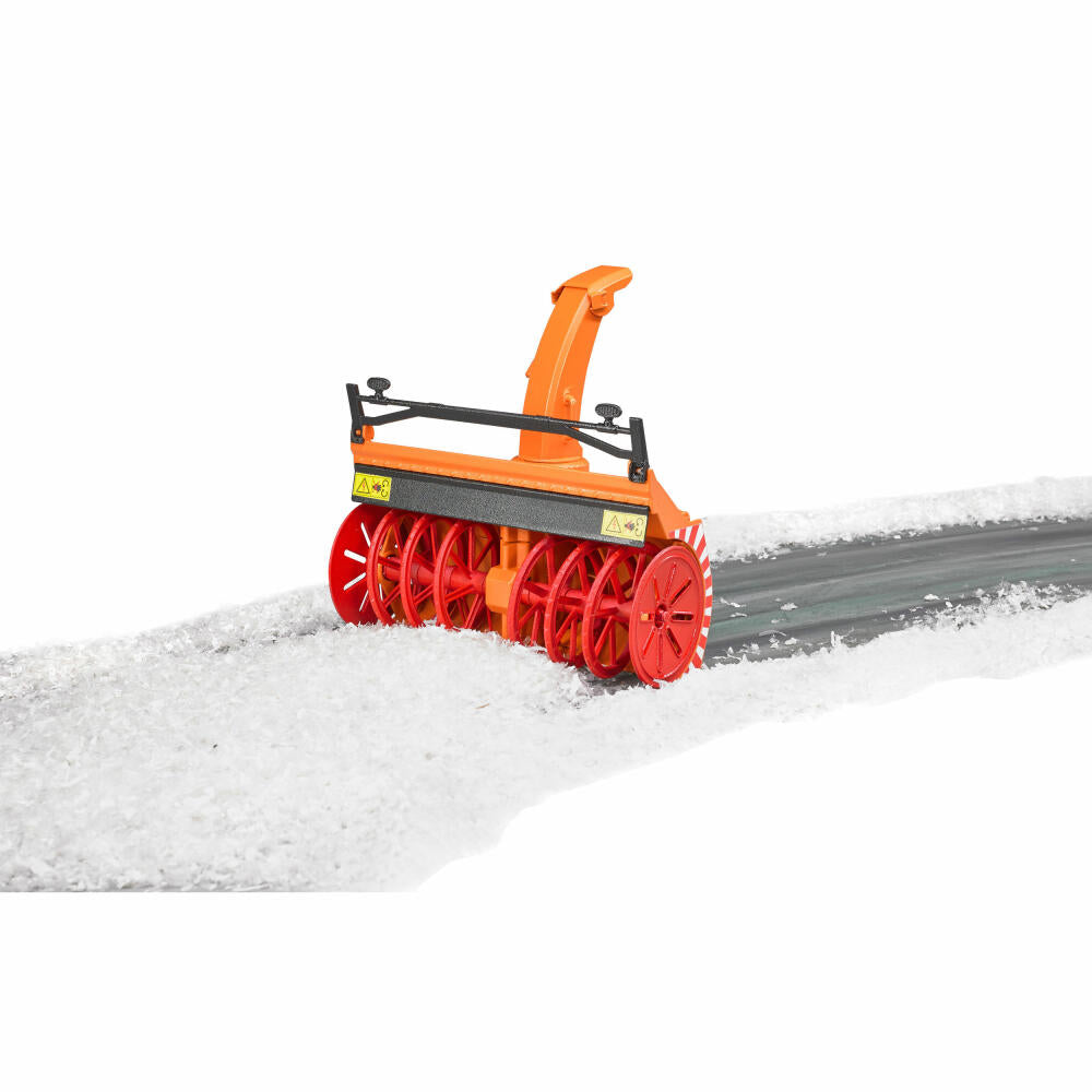 Bruder Nutzfahrzeuge Schneefräse, Traktor, Modellfahrzeug, Modell Fahrzeug, Spielzeug, Zubehör, 02349