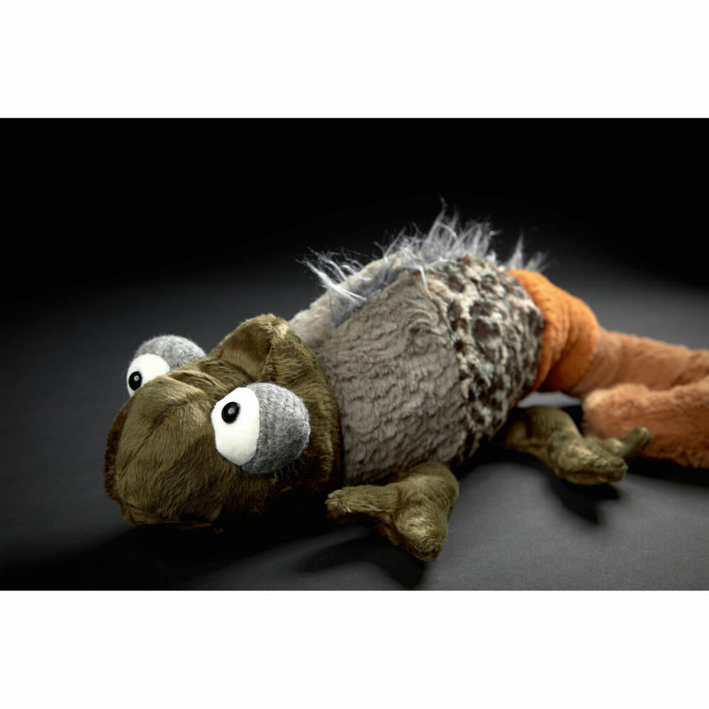 sigikid BeastsTown Chameleon HideAndSeek, cuddly toy, plush toy, stuffed toy, 40 cm, 39750
