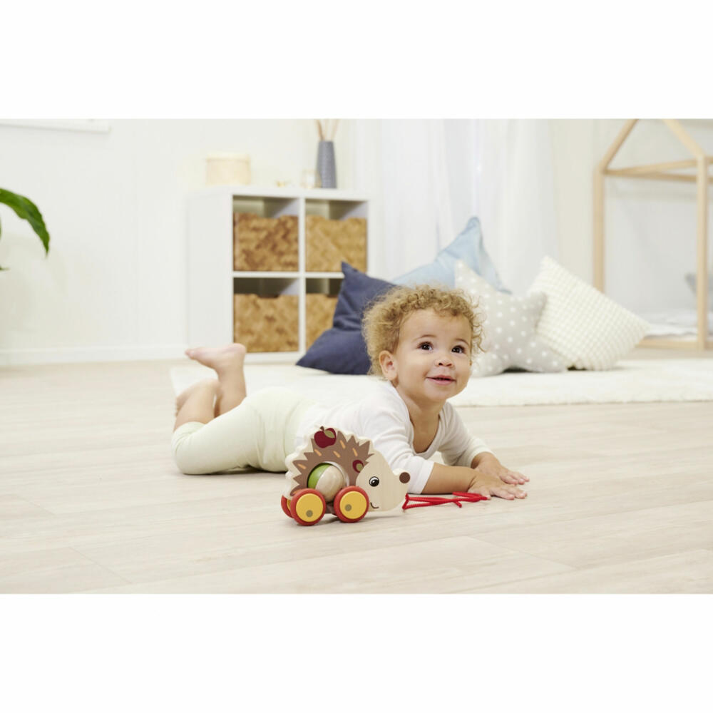 Eichhorn Nachzieh-Igel, Nachziehtier, Nachziehspielzeug, Spielzeug, Kinder, 100006802