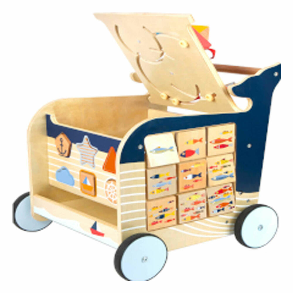 Legler Small Foot Walker Whale, Toy, from 12 months, 11608