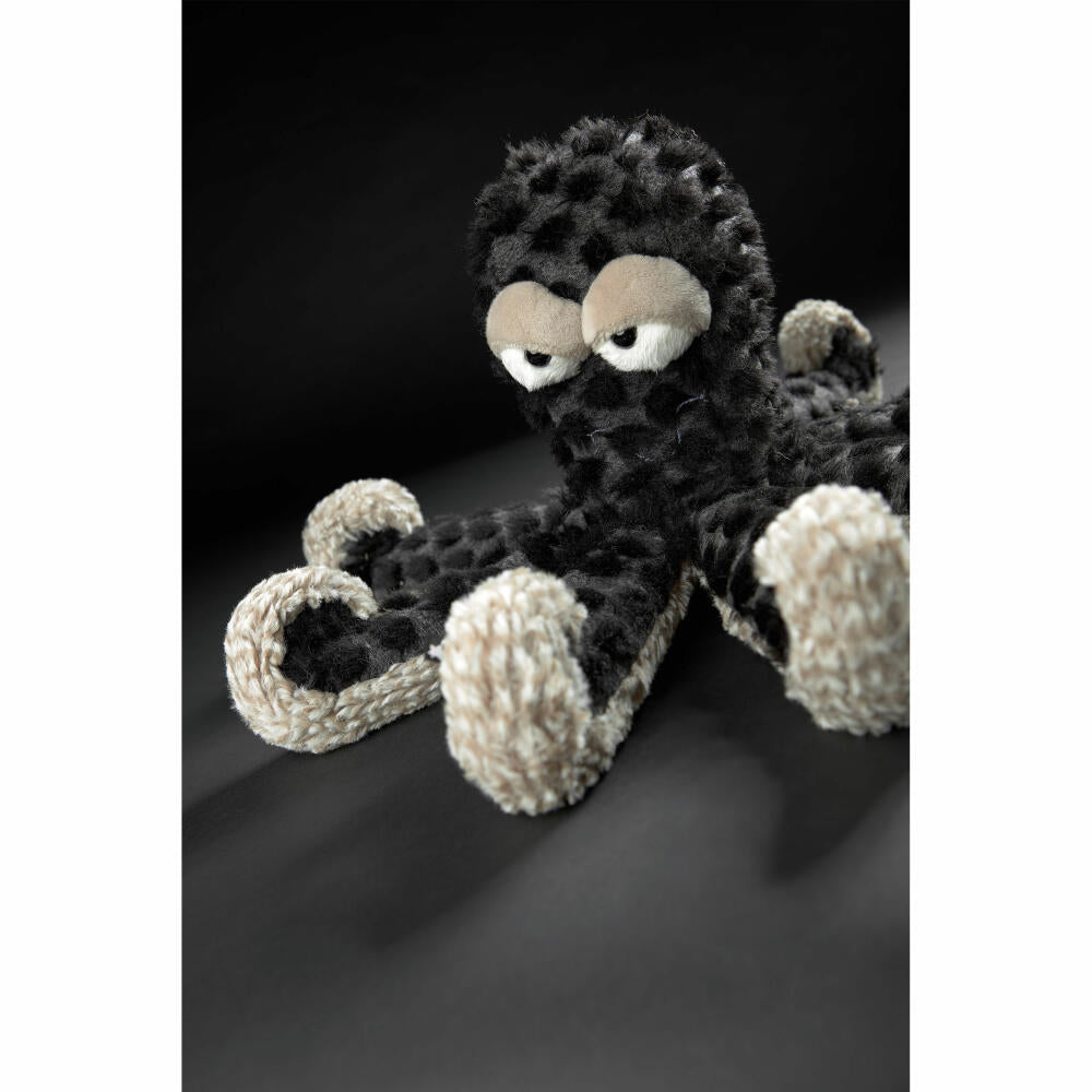 sigikid BEASTS cuddly toy octopus Deep Water Dandy, plush toy, cuddly toy, cuddly animal, gray / black, 39638