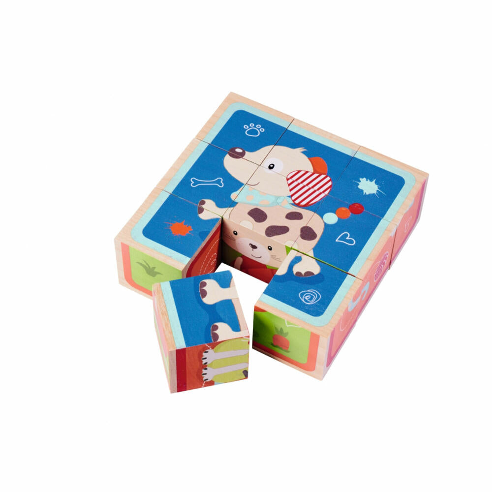 Eichhorn Picture Cube Friends, 9 pcs., Picture Cube Puzzle, Cube Puzzle, Puzzle, 100005463