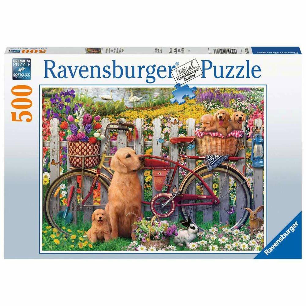 Ravensburger Puzzle Ausflug ins Grüne, Erwachsenenpuzzle, 500 Teile, 15036