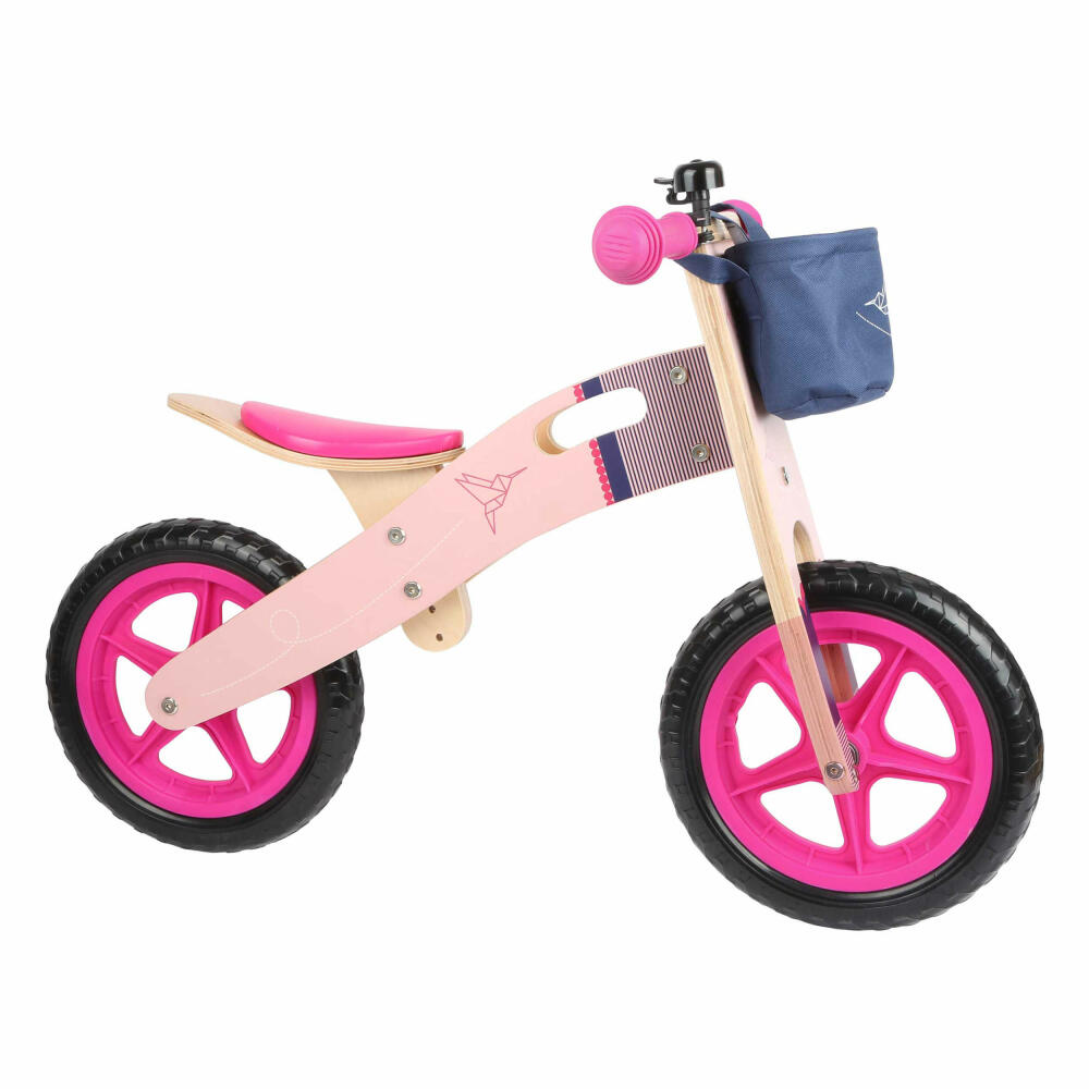 Legler Small Foot balance bike pink hummingbird, toy, from 3 years, 11613