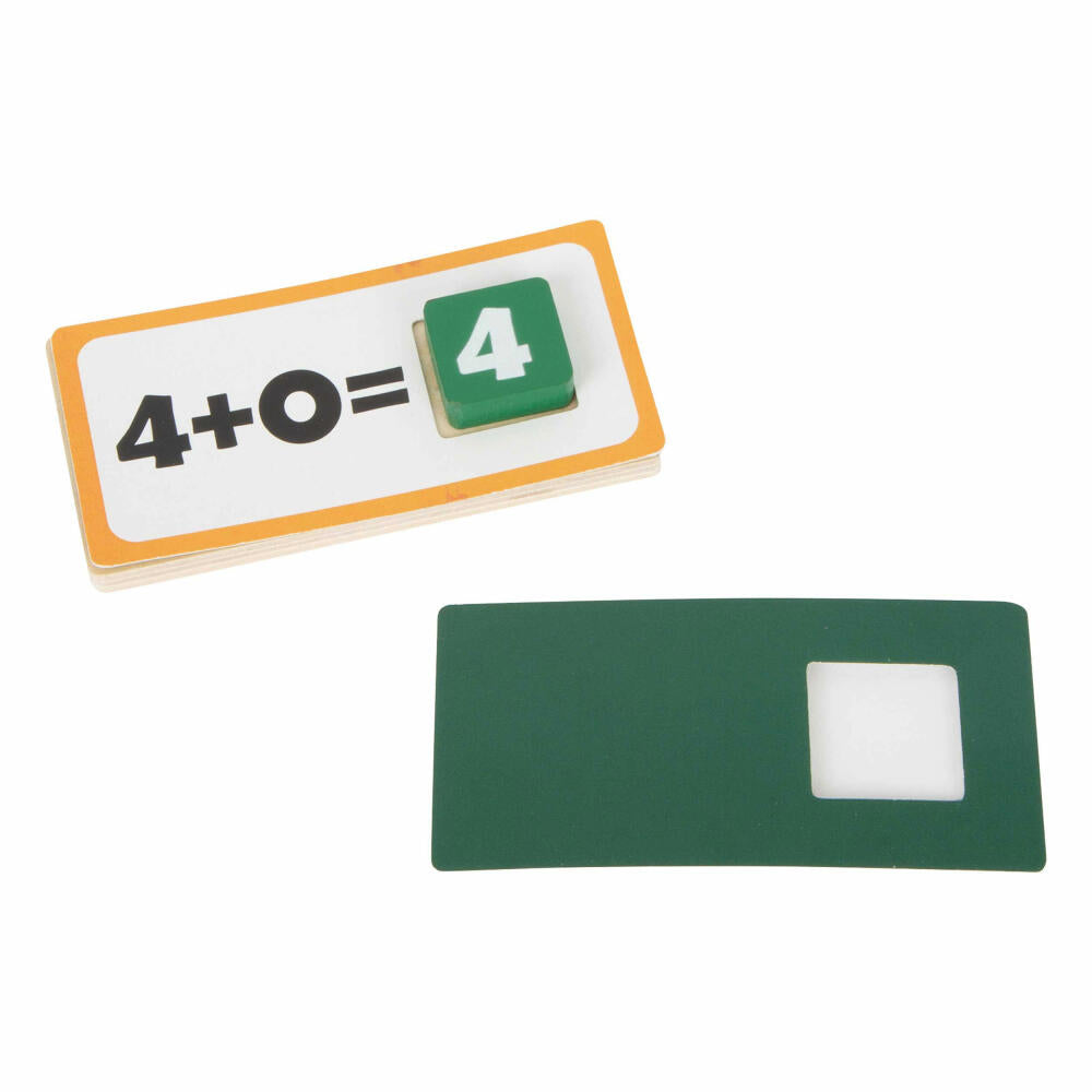 Legler Small Foot Educational Game Wooden Puzzle Mathematics, Toy, from 6 years, 11730