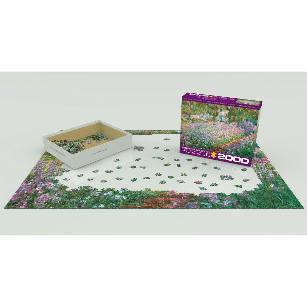 Eurographics Puzzle Monet's Garden, Monet, 2000 pieces, 67.6 x 96.8 cm, 8220-4908