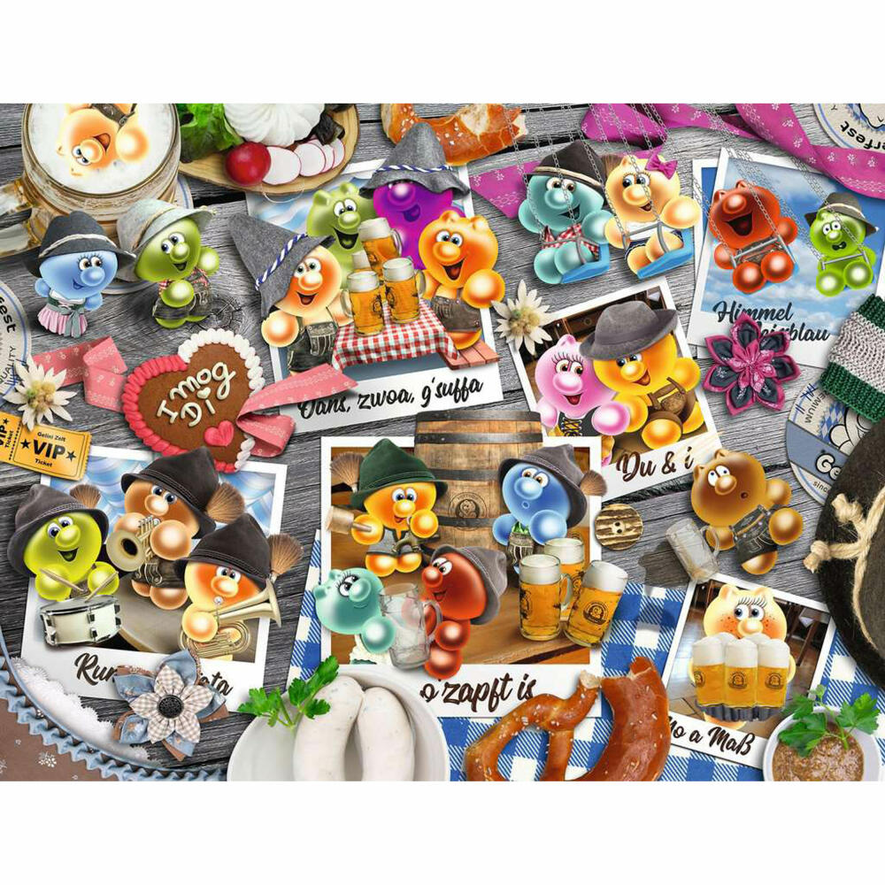 Ravensburger Puzzle Gelini auf dem Oktoberfest, Erwachsenenpuzzle, 2000 Teile, 16014