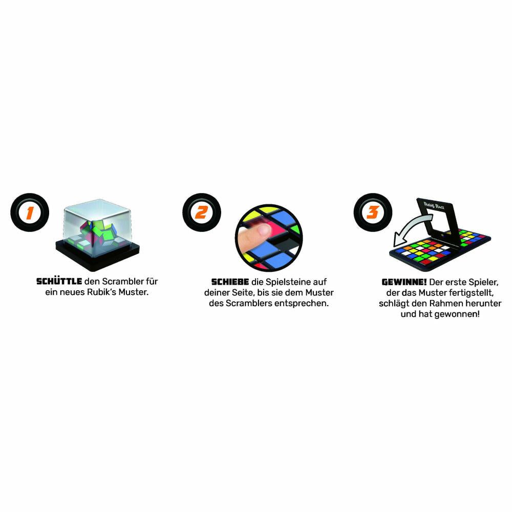 Ravensburger Rubiks Race, family game, thinking game, logic game, puzzle game, family game, 76399