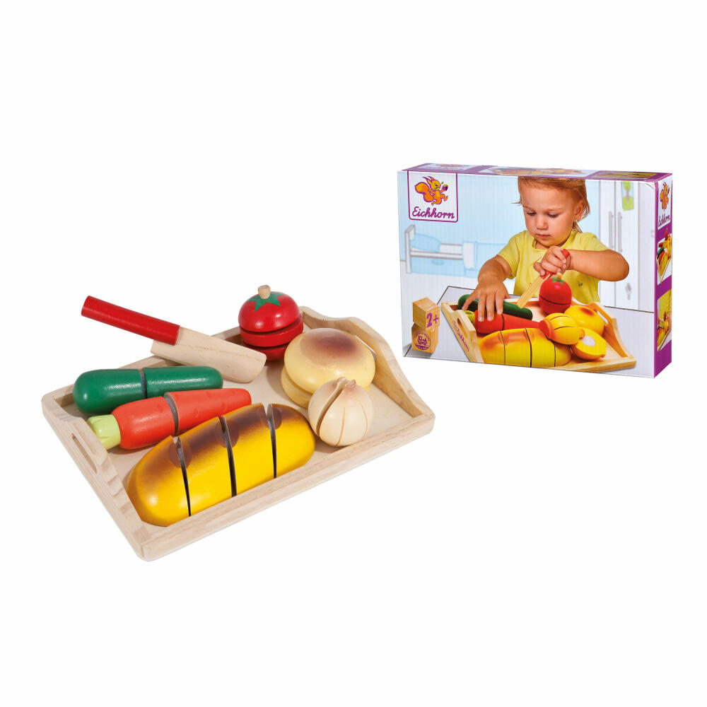 Eichhorn cutting board, cutting toy, play food, kitchen, shop, accessories, wooden toy, 100003731