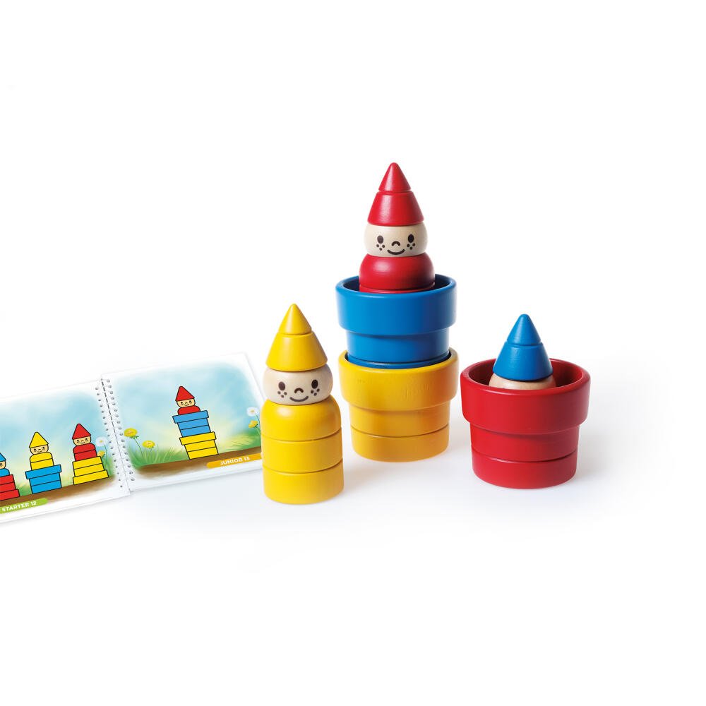 Smart Games Garden Gnome, Children's Game, Logic Game, Educational Toy, Ages 3 and Up, Wood, SG 038 DE