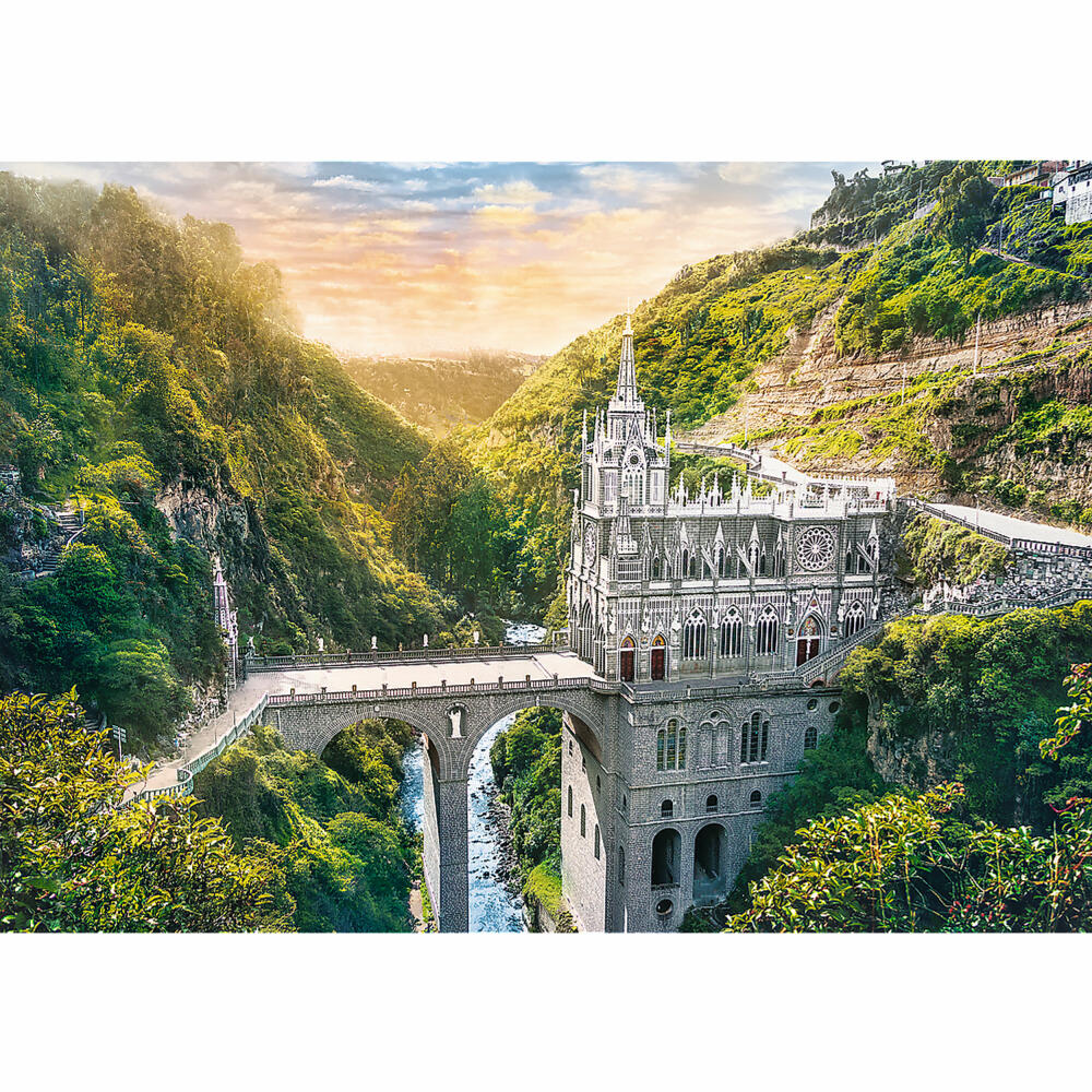 Trefl Puzzle Las Lajas Church, Colombia, 1000 pieces, 68.3 x 48 cm, 10724