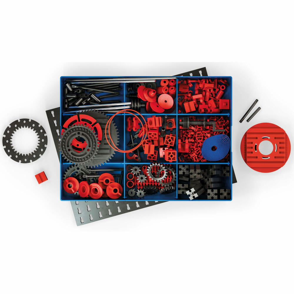 fischertechnik Plus Creative Box Mechanics Bauteileset, 290-tlg., Einzelteile, Bauteile, Technik, Baukasten, ab 7 Jahre, 554196
