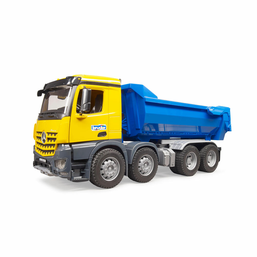 Bruder Mercedes Benz Arocs Halfpipe Kipp-LKW, Lastwagen, Modellfahrzeug, Modell Fahrzeug, Spielzeug, 3623