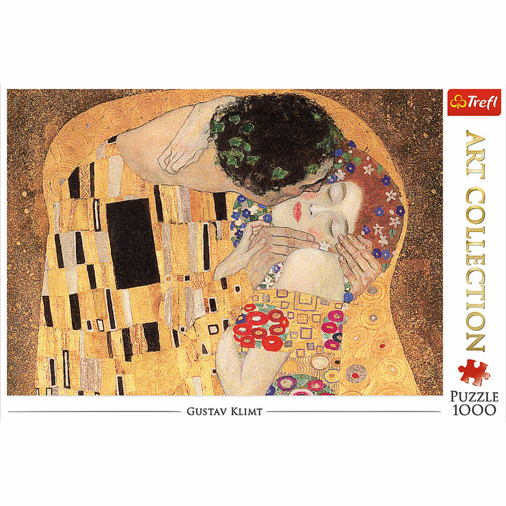 Trefl Puzzle Gustav Klimt - The Kiss, 1000 pieces, 68.3 x 48 cm, 10559