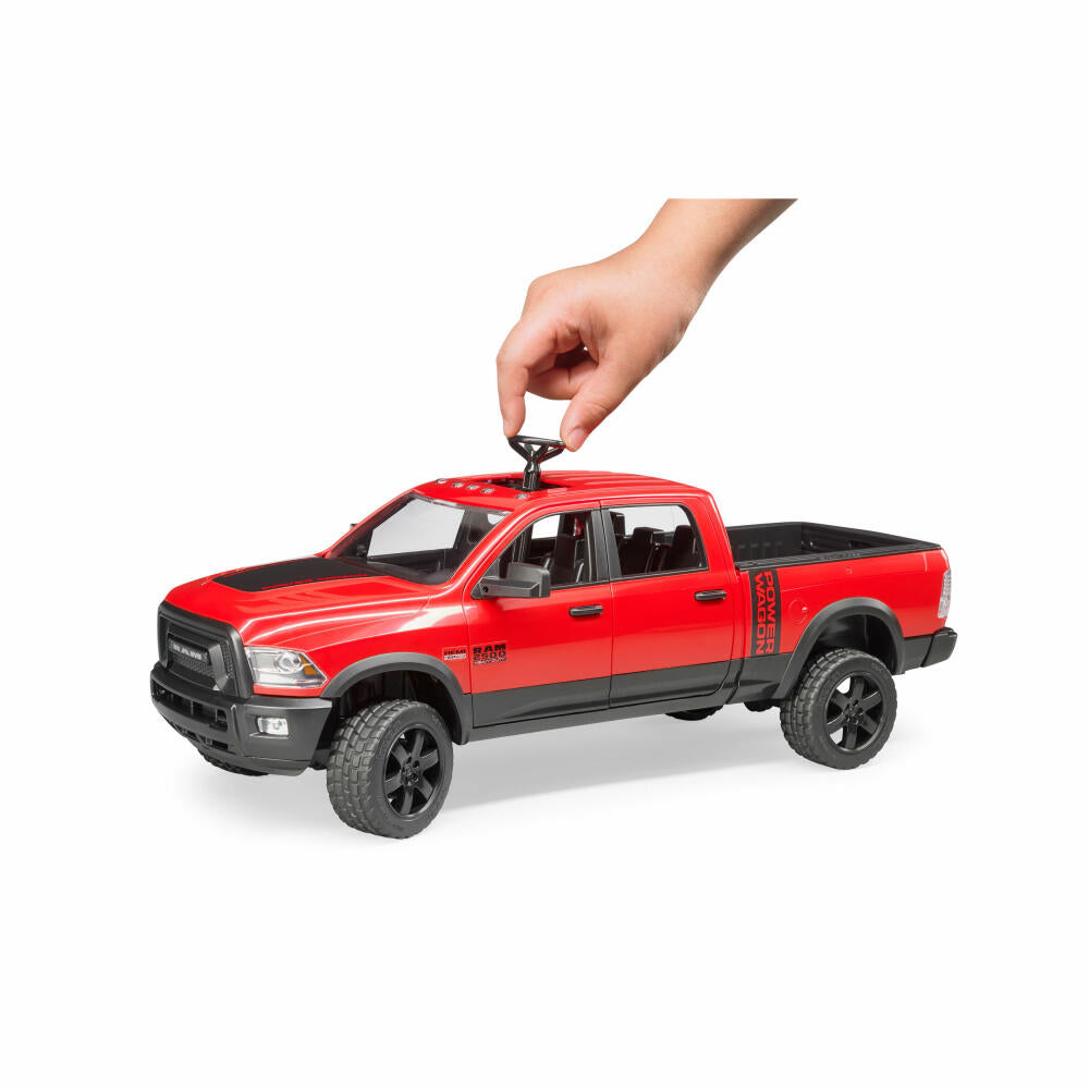 Bruder Freizeit RAM 2500 Power Wagon, Pick Up Truck, Modellfahrzeug, Modell Fahrzeug, Spielzeug, 02500