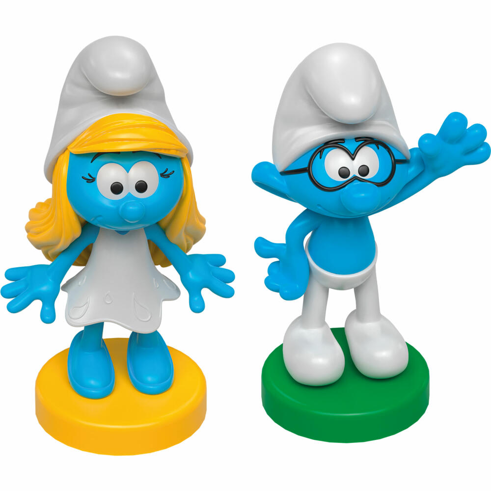 Schmidt Spiele Puzzle The Smurfs Smurfy Friends, Children's Puzzle, Children, 150 Pieces, with 2 Figures, 56524