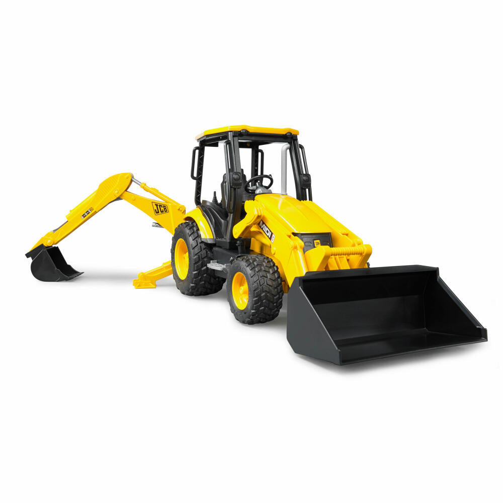 Bruder Baufahrzeuge JCB MIDI CX Baggerlader, Bagger, Modellfahrzeug, Modell Fahrzeug, Spielzeug, 02427