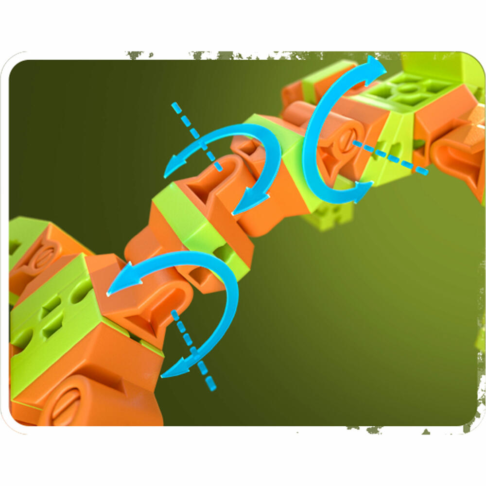 fischertechnik Animal Friends, 222-tlg., Baukasten, Konstruktionsspielzeug, Tiere, Spielzeug, ab 6 Jahre, 563576