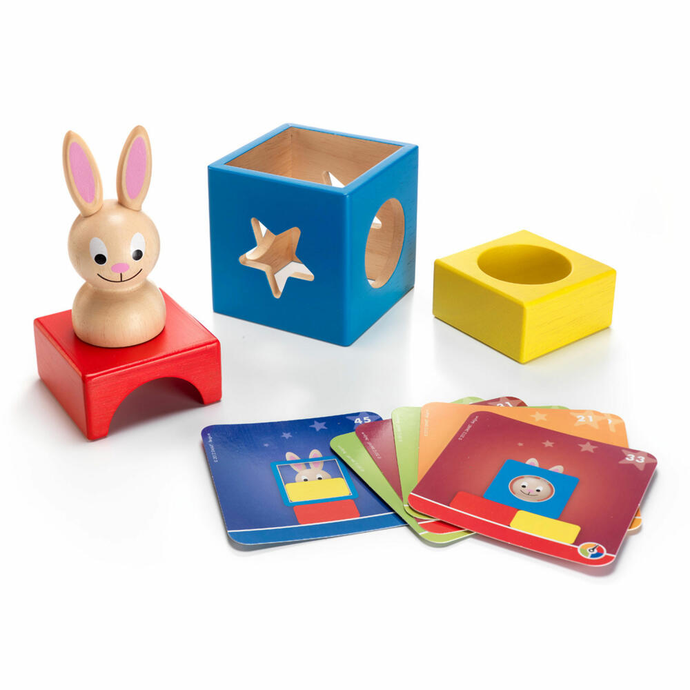 Smart Games Lernspiel Bunny Boo, Denkspiel, Kinderspiel, Kinder Spiel, ab 2 Jahren, SG 037