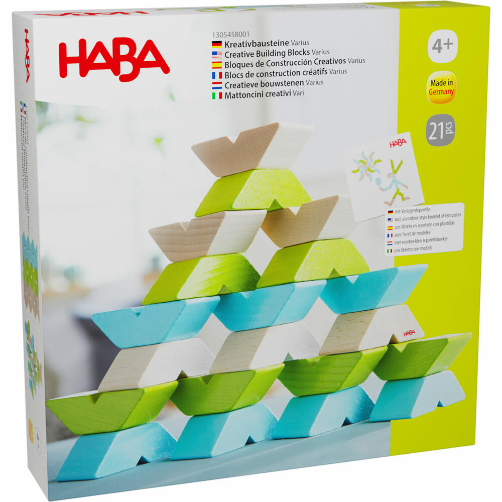 HABA 3D-laying game Varius, creative building blocks, building blocks, motor skills, toy, from 3 years, 1305458001