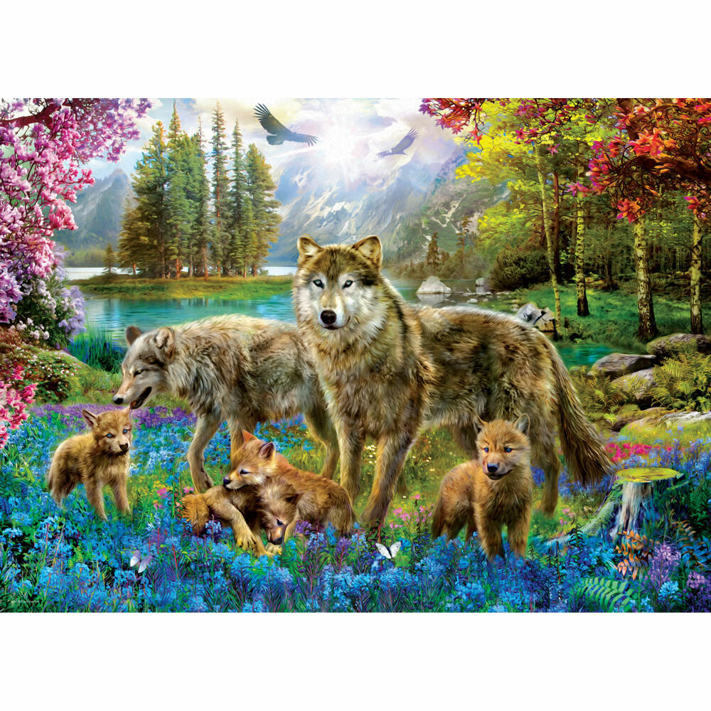 Eurographics Puzzle Wolfsee Fantasie, Fantasy, 500 Teile, 68 x 48 cm, 6500-5360