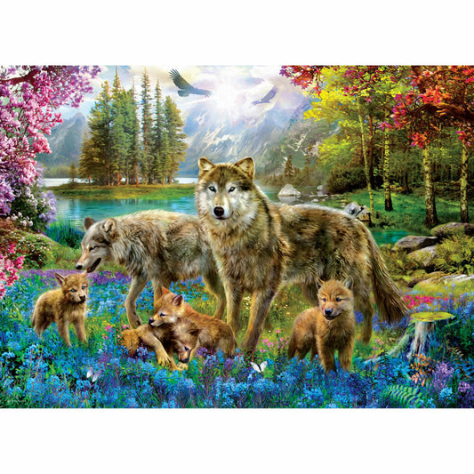 Eurographics Puzzle Wolfsee Fantasy, Fantasy, 500 pieces, 68 x 48 cm, 6500-5360