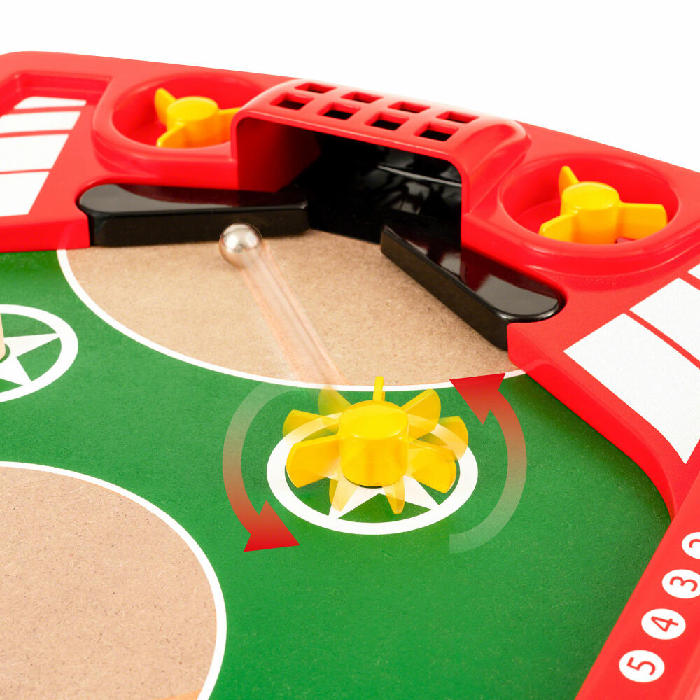 BRIO Games Table Football Pinball, Pinball Game, Table Football, Table Pinball, Children's Toys, Children's Toys, 34019