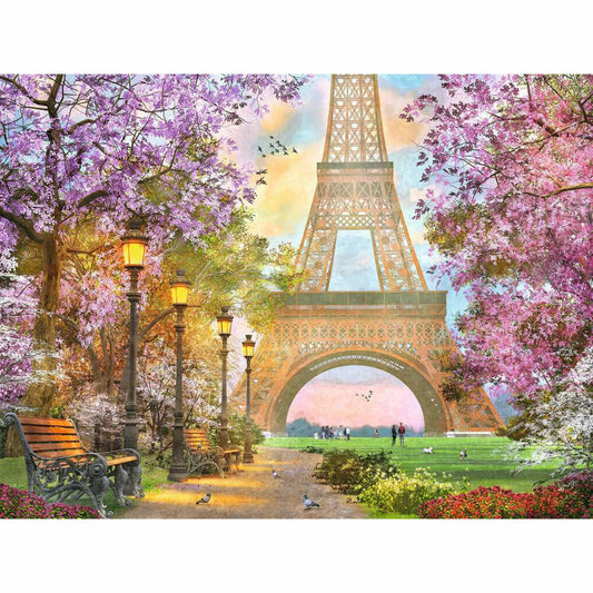 Ravensburger Puzzle Verliebt in Paris, Erwachsenenpuzzle, 1500 Teile, 12000694