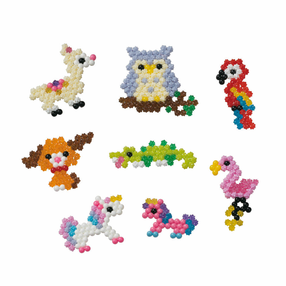 Aquabeads Sternperlen Tier Set, Refill, Bastelperlen, Bastelset, Basteln, Perlen, Kinder, 31602