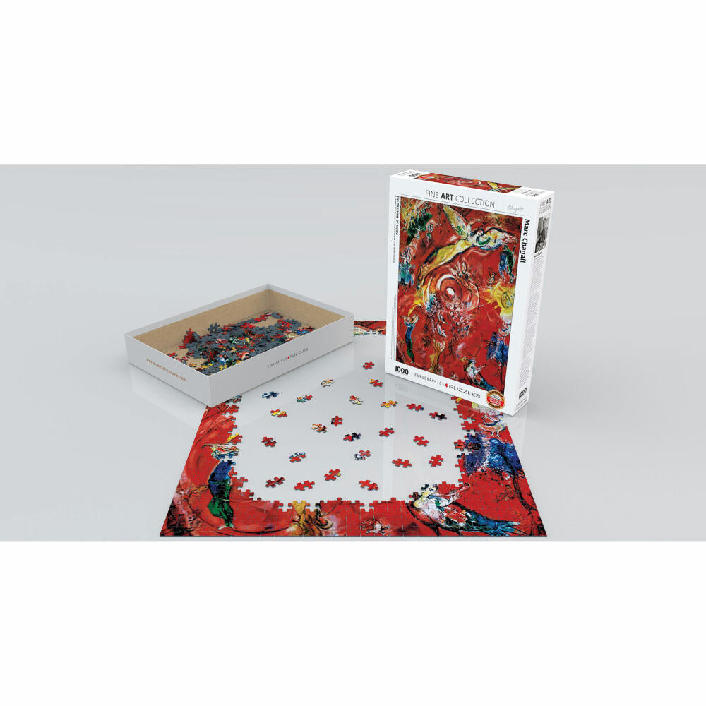 Eurographics Puzzle The Triumph of Music by Marc Chagall, 1000 pieces, 68 x 48 cm, 6000-5418