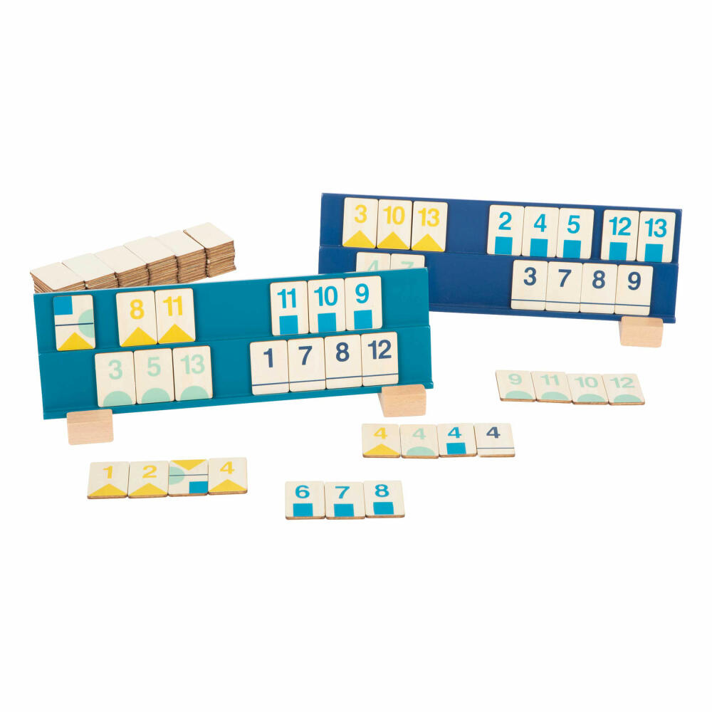 Legler Small Foot Rummy Zahlenlegespiel, Spielzeug, ab 7 Jahre, 11716